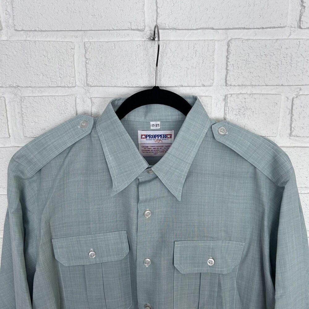 Propper Tactical Shirt Long Sleeve Tapered Body AG 428 Size 17 Neck 37 Sleeve